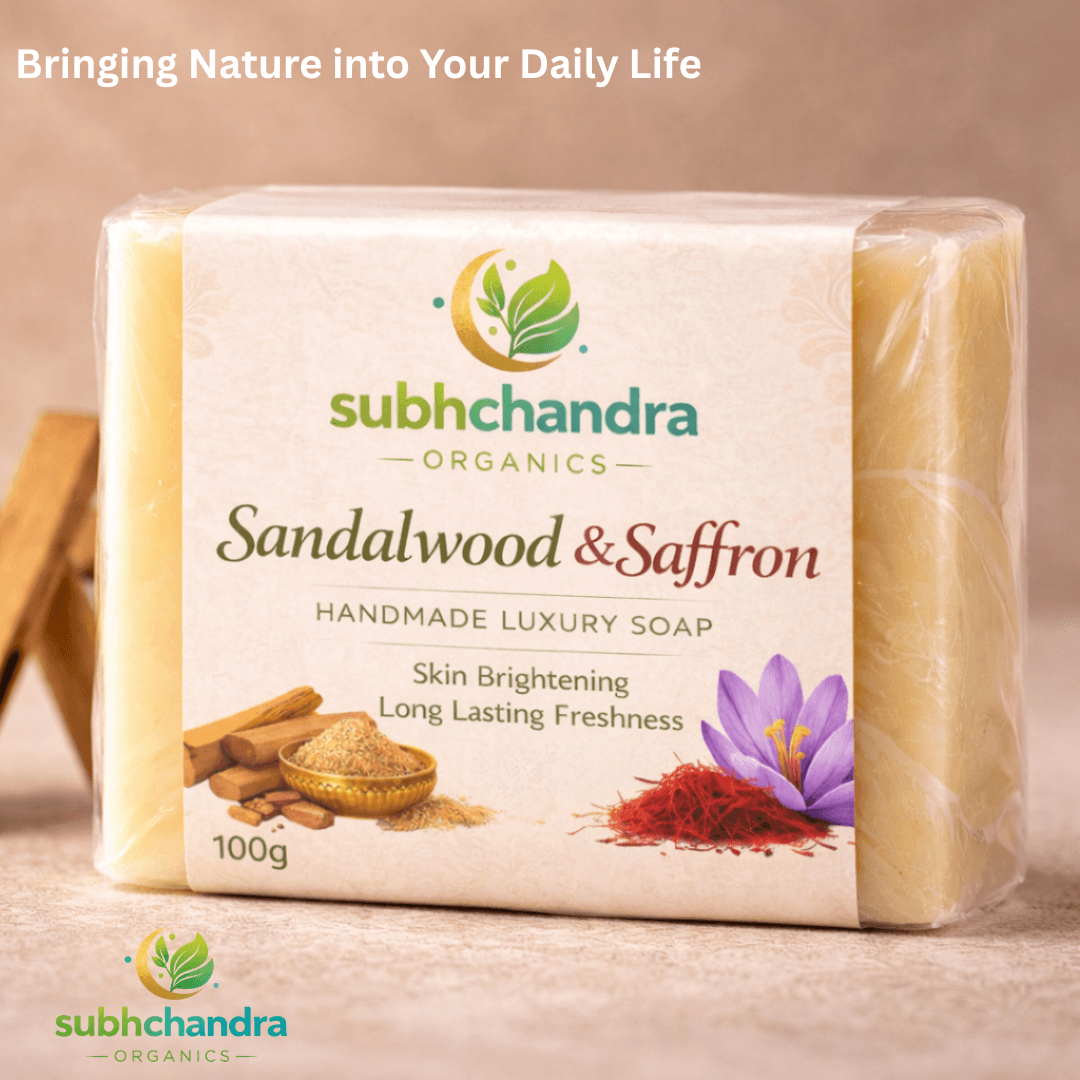 Sandalwood & Saffron Soap (100g)